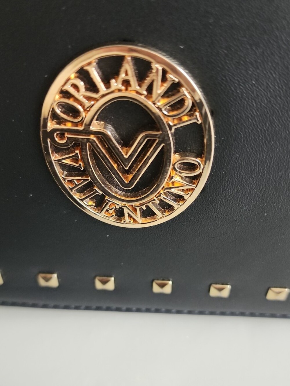 Valentino Black Crossbody Bag with Gold Hardware - Picture 2 of 12